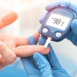 Blood glucose test
