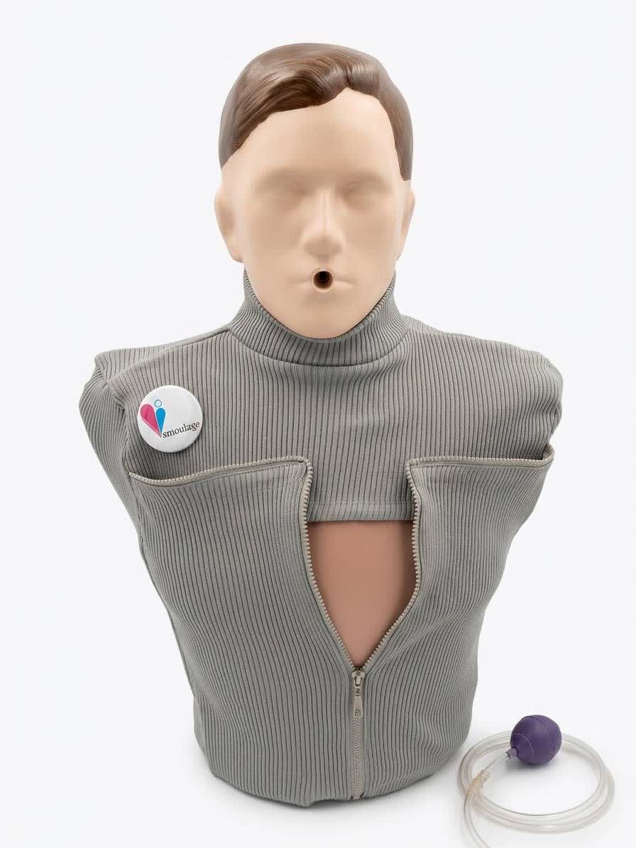 مولاژ CPR آموزش ماساژ قلبی وتنفس مصنوعی با نبض - Image 3